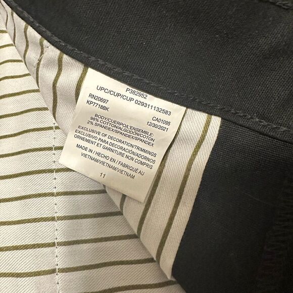 Dickies KP7718 Juniors' Stretch Classic Straight Leg Pant black size 11 - Picture 5 of 5